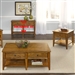 Lake House 3 Piece Cocktail Table Set in Oak Finish by Liberty Furniture - LIB-110-OT-3PCS