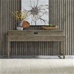 Parkland Falls Console Bar Table in Weathered Taupe Finish by Liberty Furniture - 172-OT7436