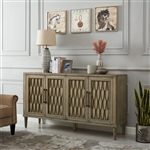 Devonshire 4 Door Accent Cabinet in Driftwood Finish by Liberty Furniture - 2064-AC6838