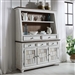 River Place Server and Hutch in Riverstone White and Tobacco Finish by Liberty Furniture - LIB-237-DR-SH