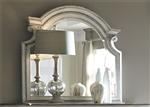 Magnolia Manor Mirror in Antique White Finish by Liberty Furniture - 244-BR51