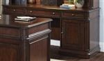 Brayton Manor Jr Executive Credenza in Cognac Finish by Liberty Furniture - 273-HO120