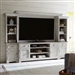 Ocean Isle Entertainment Center in Antique White and Weathered Pine Finish by Liberty Furniture - 303W-ENTW-ECP
