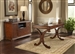 Brookview 2 Piece Home Office Set in Rustic Cherry Finish by Liberty Furniture - LIB-378-HO