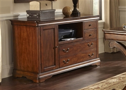 Brookview Credenza in Rustic Cherry Finish by Liberty Furniture - LIB-378-HO121