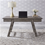 Modern Farmhouse Writing Desk in Dusty Charcoal Finish by Liberty Furniture - 406-HO107