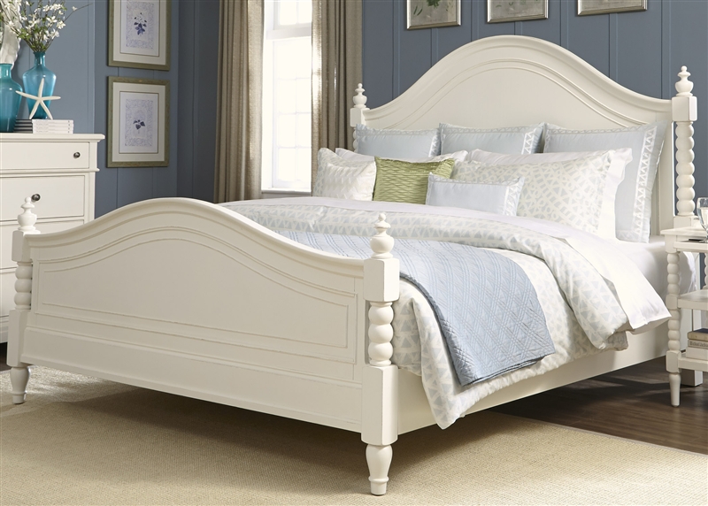 White on sale poster beds