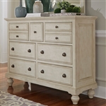 High Country Accent Cabinet in White Finish by Liberty Furniture - 697-BR31