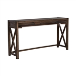 Lennox Console Bar Table in Weathered Chestnut Finish by Liberty Furniture - LIB-871-OT6636
