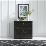Harvest Home Bunching Lateral File Cabinet in Chalkboard Finish by Liberty Furniture - 879-HO147