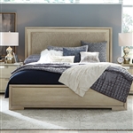 Chantelle Upholstered Panel Bed in Champagne Finish by Magnussen - MAG-B5313-55