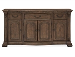 Durango Buffet in Willadeene Brown/Antique Brass Finish by Magnussen - MAG-D5133-14