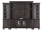 Calistoga Entertainment Center in Weathered Charcoal Finish by Magnussen - MAG-E2590-05C