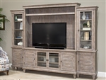 Lancaster Entertainment Center in Dovetail Grey Finish by Magnussen - MAG-E4352-05C