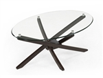 Xenia 3 Piece Occasional Table Set in Espresso Finish by Magnussen - MAG-T2184-47-05