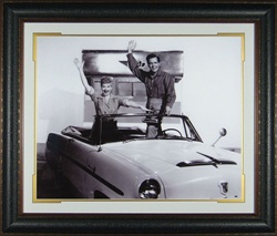 Lucille Ball & Desi Arnaz “American TV Icons” Framed Photograph