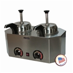 Pro-Deluxe Warmer-Dual Unit with Frontside Heated Pumps by Paragon 2029C
