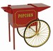 Medium Red Popcorn Cart for 6oz. & 8oz. Popper 3070010