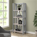 Americana Etagere Bookcase in Dove Finish by Parker House - AME#330-DOV