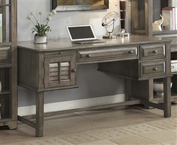 Austin 60 Inch Writing Desk in Earl Grey Finish by Parker House - AUS-985