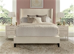 Angel Himalaya Ivory Upholstered Bed by Parker House - BANG-9000