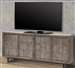 Crossings Casablanca 78 Inch TV Console in Driftwood Finish by Parker House - CSB#78