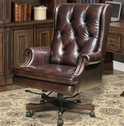 Prestige Office Chair in Havana Leather by Parker House DC-112-HA