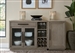 Pure Modern Server with Bar Cabinet in Moonstone Finish by Parker House - DPUR#47-2