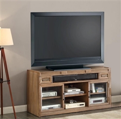 Hickory Creek 63 Inch TV Console with Power Center in Vintage Honey Finish by Parker House - HIC-912