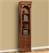 Huntington 21 Inch Open Top Bookcase in Antique Vintage Pecan Finish by Parker House - HUN#420