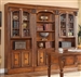 Huntington 3 Piece Bookcase Wall in Antique Vintage Pecan Finish by Parker House - HUN-485-3