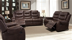 Brahms 2 Piece Reclining Set in Cowboy Color Cover by Parker House - MBRA-832-CW-SET