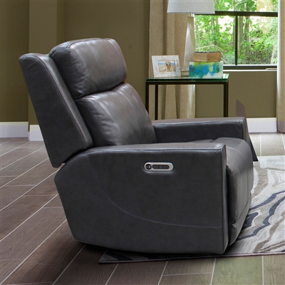 Cabo Power Recliner with Power Headrest and USB Port in Flagstaff Leather by Parker House - MCAB#812PH-FLA