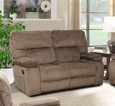 Chapman Manual Dual Reclining Loveseat in Kona Fabric by Parker House - MCHA-822-KON