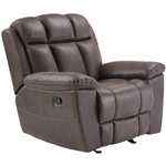 Goliath Manual Glider Recliner in Arizona Brown Fabric by Parker House - MGOL#812G-ABR