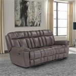 Goliath Manual Reclining Sofa in Arizona Brown Fabric by Parker House - MGOL#832-ABR