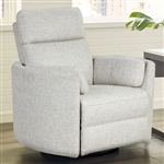 Radius Power Swivel Glider Recliner in Natural Beauty Quartz Fabric by Parker House - MRAD#812GSP-NBQ