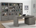 Pure Modern 4 Piece Home Office Set in Moonstone Finish by Parker House - PUR#430-4