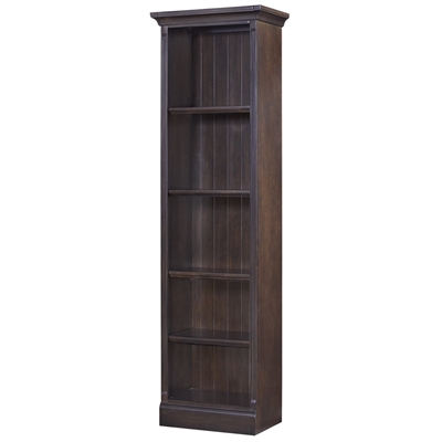 Shoreham 24 Inch Bookcase in Medium Roast Finish by Parker House - SHO#424-MDR