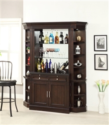 Stanford 4 Piece Bar Unit in Light Vintage Sherry Finish by Parker House - STA-465-04