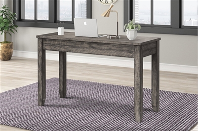 Tempe 47 Inch Writing Desk in Grey Stone Finish by Parker House - TEM#347D-GST