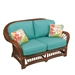 Bali Outdoor Loveseat by Palm Springs Rattan - P4402