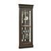 PFC Corner Curio Oak Brown Finish Display Cabinet by Pulaski - PUL-P021674