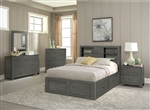 Ranch House 5 Piece Bedroom Set in Little Boy Blue Finish by Sunny Designs - SD-2319LB