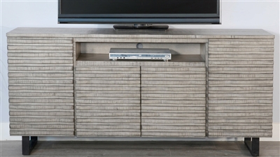 72 Inch TV Console in Gray Finish by Sunny Designs - SD-3646AG-72