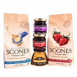 Scones, Jam & Honey