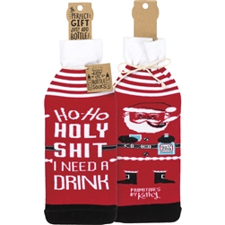 Ho Ho Holy I Need A Drink Bottle Cover