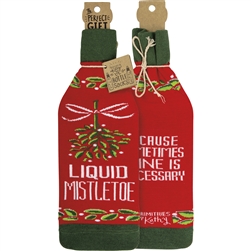 Liquid Mistletoe Bottle Cover