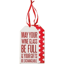 May Your Glass Bottle Tag