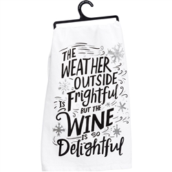 Wine Is Delightful Towel